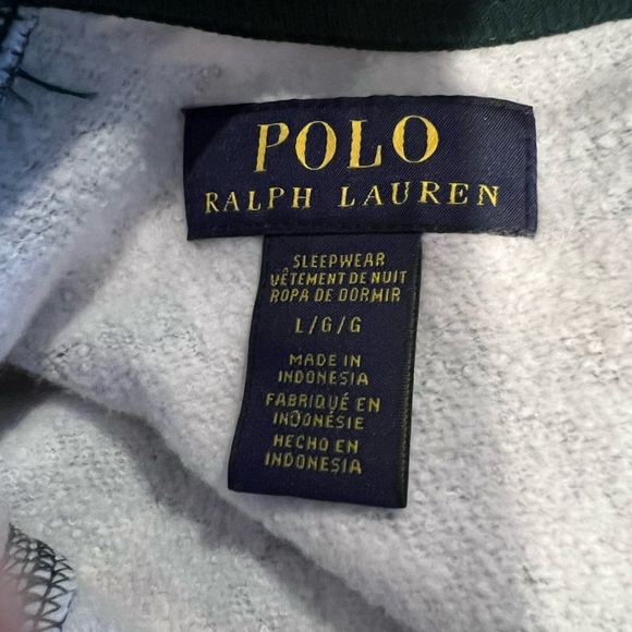 Polo Ralph Lauren men’s sleepwear sweatshirt, size large, EUC, colorful - Picture 3 of 5